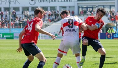Drama pur: SpVgg Unterhaching rettet Punkt gegen Stuttgart