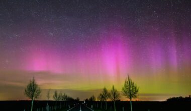 Spektakel mit Polarlichtern am Nachthimmel über Deutschland | News
