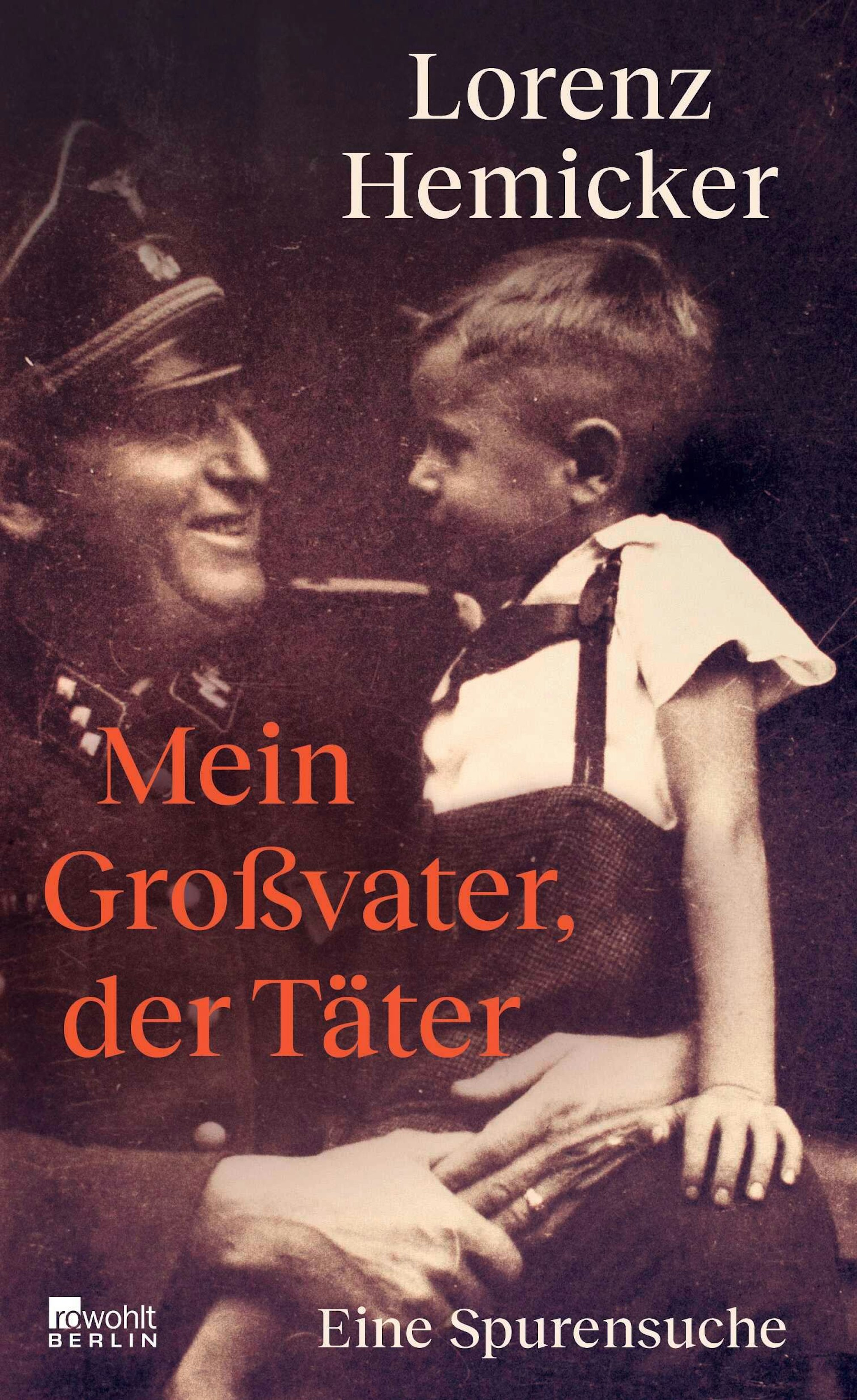 Das Foto zeigt das Buchcover mit einem Familienfoto.