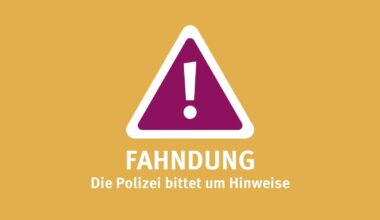Polizei sucht Frauen mit Verband und Lederjacke
