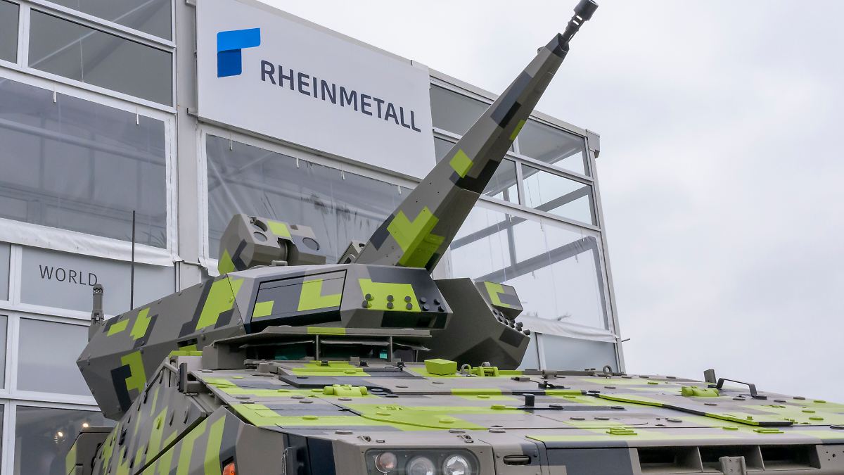 Rüstungsbranche boomt: Rheinmetall steigert Umsatz um fast die Hälfte