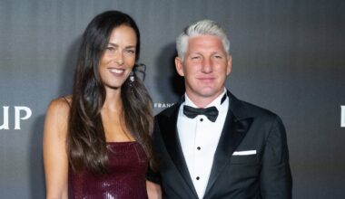 Ana Ivanović und Bastian Schweinsteiger bei einem ihrer letzten gemeinsamen Auftritte auf dem roten Teppich im September 2024.