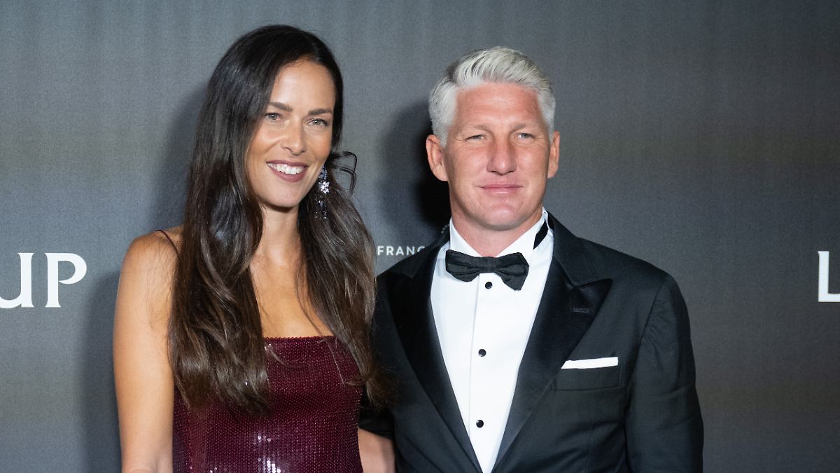 Ana Ivanović und Bastian Schweinsteiger bei einem ihrer letzten gemeinsamen Auftritte auf dem roten Teppich im September 2024.
