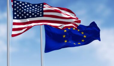 Europa berappelt sich. Die US-Wirtschaft wackelt. Das hat viel mit Donald Trump zu t