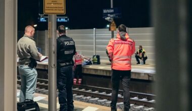 Tödliches Unglück in Südhessen: Güterzug erfasst 23-Jährigen an Bahnsteigkante