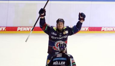 Neuer Rekordtorjäger feiert: Eisbären Berlin demontieren Kölner Haie gnadenlos