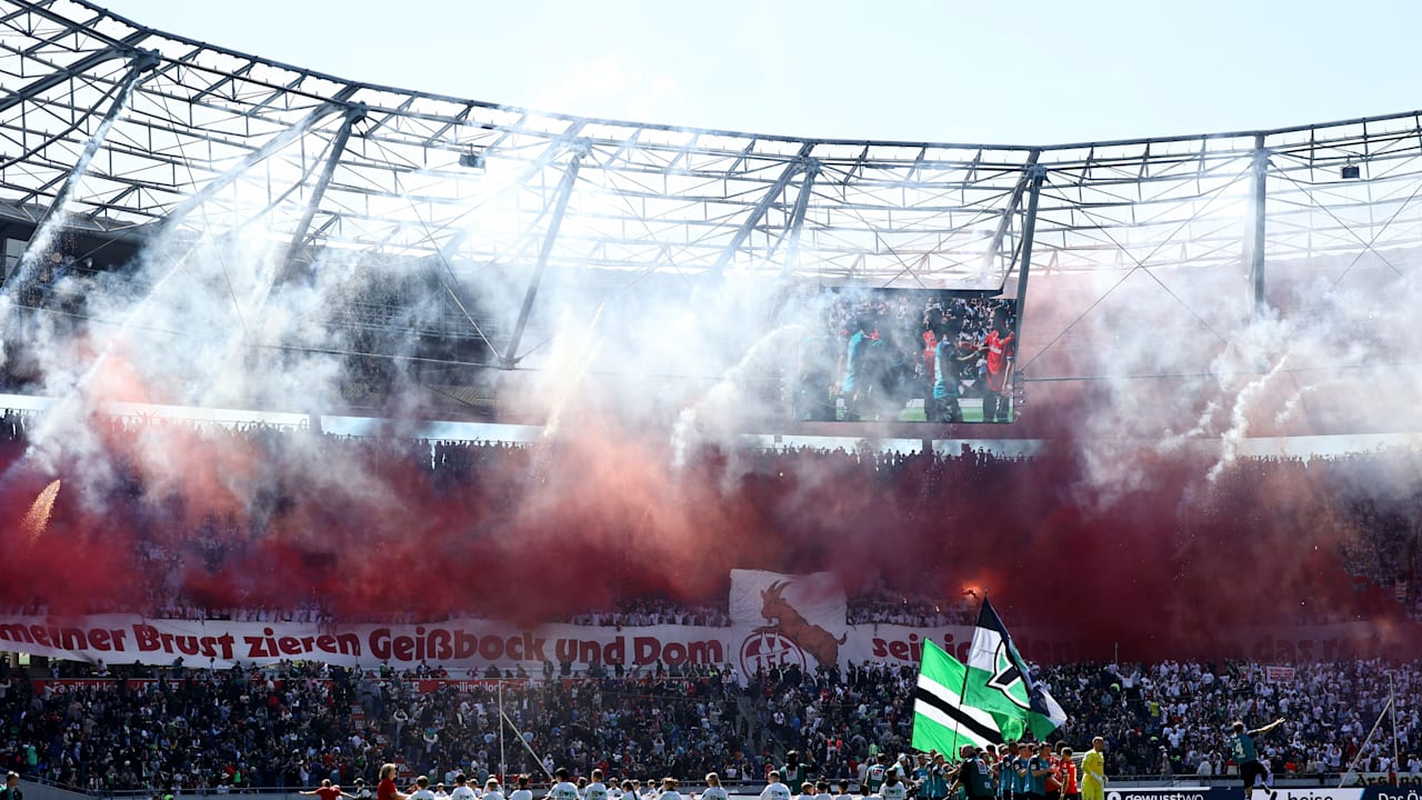 1. FC Köln: Nach Pyro-Spektakel in Hannover: Köln droht Fan-Ausschluss! | Sport