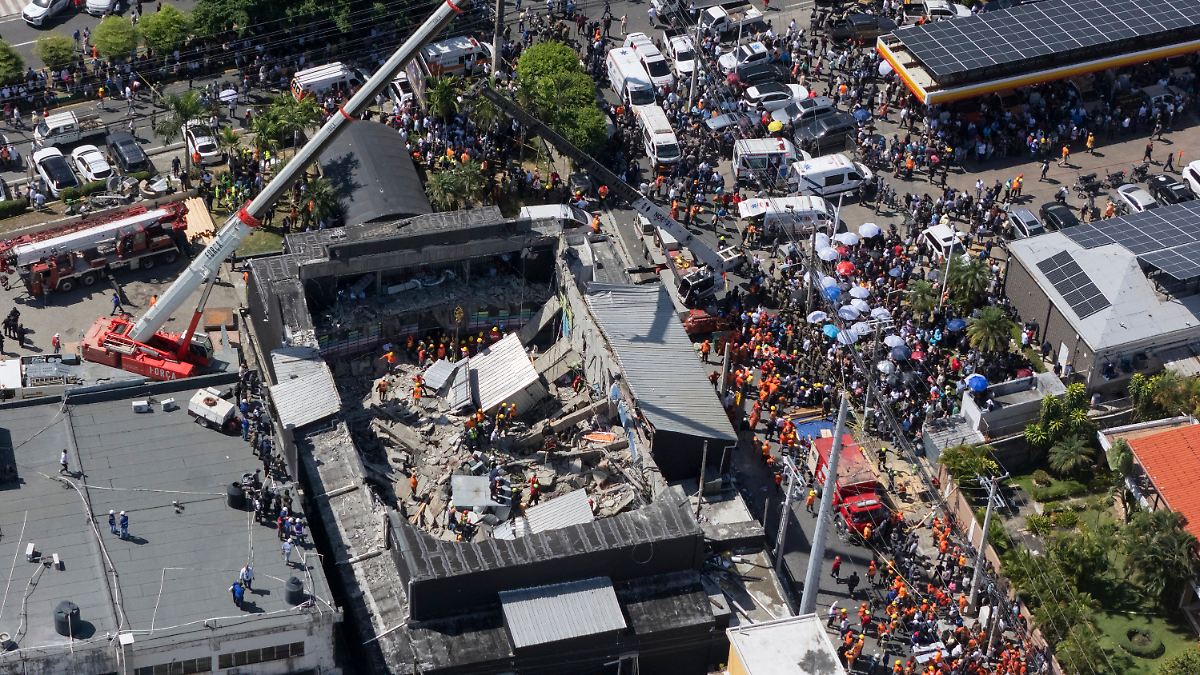 Unglück in Santo Domingo: Knapp 100 Menschen sterben bei Einsturz eines Disco-Dachs