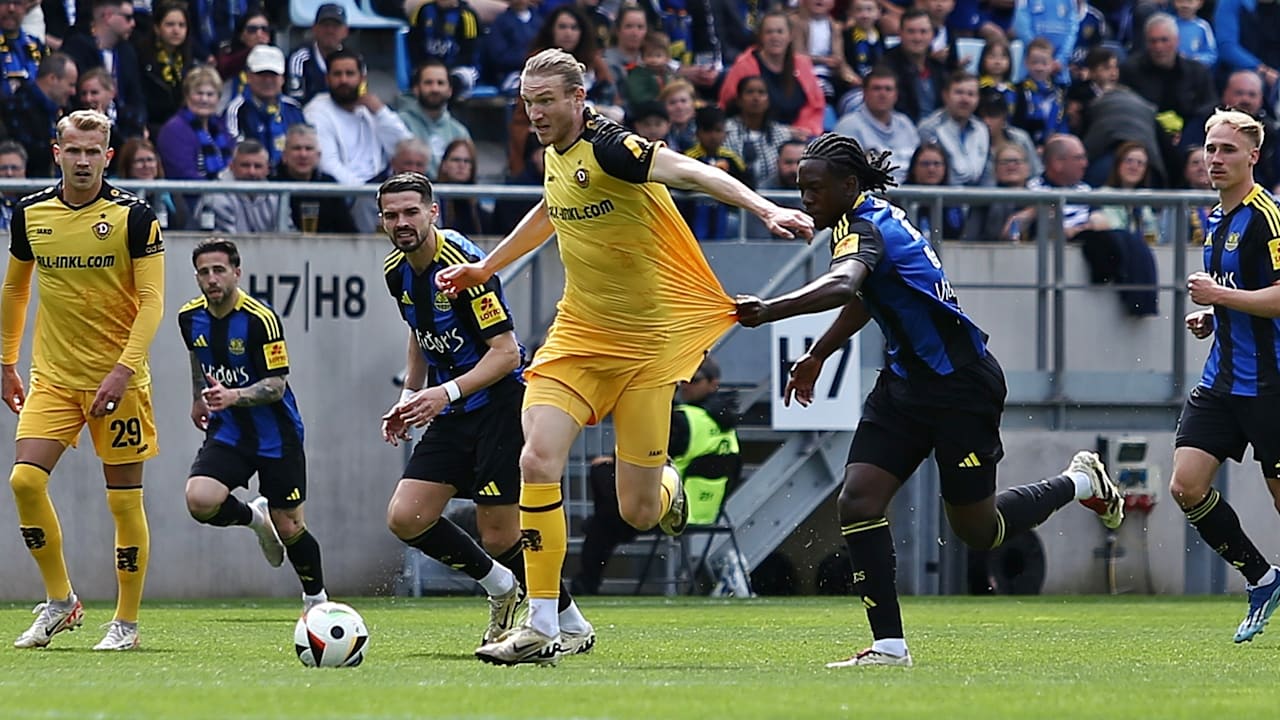 Dynamo Dresden bremst trotz Gala die Aufstiegs-Euphorie | Sport