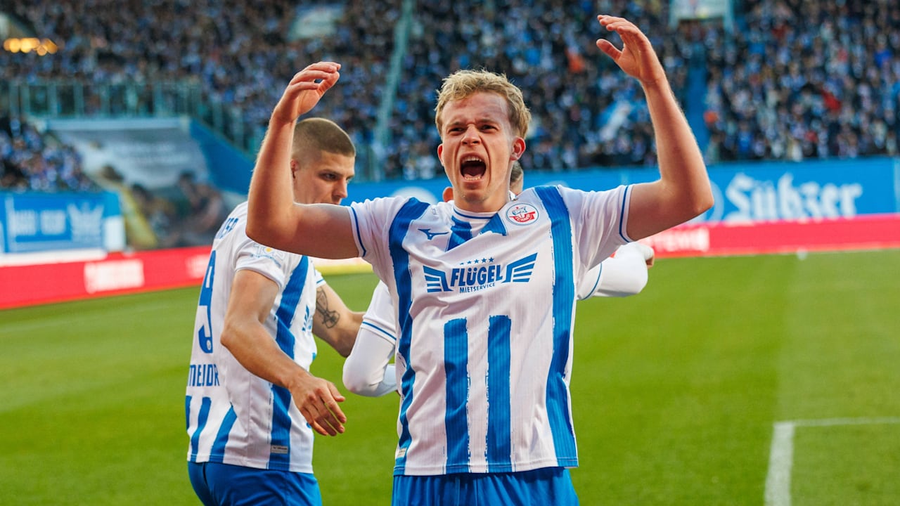 Hansa Rostock träumt nach Heimsieg gegen 1860 München weiter vom Aufstieg | Sport