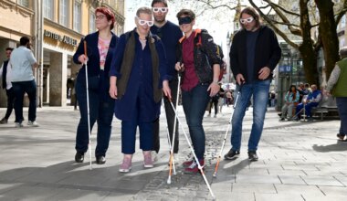 Blinde kritisieren Leitsystem in Münchner Fußgängerzone - München