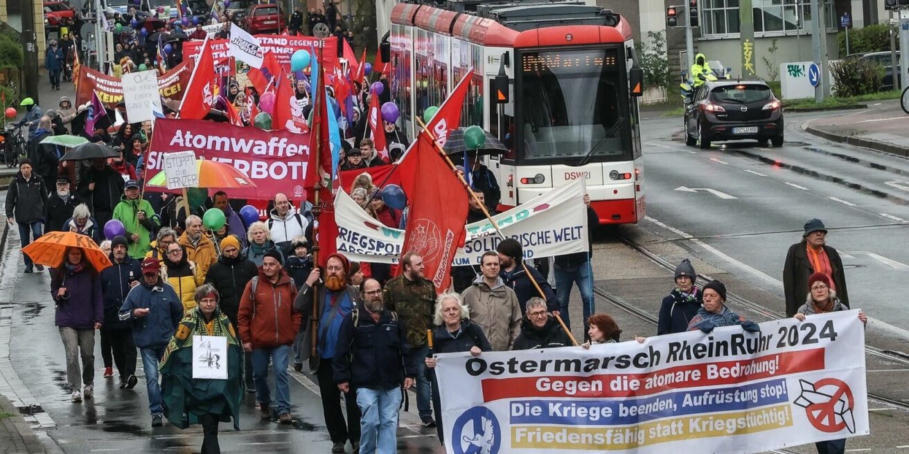Ostermarsch 2025 in Dortmund: Hunderte erwartet