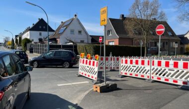 Hauptstraße in Holzwickede: Bauarbeiten sorgen für Sperrung