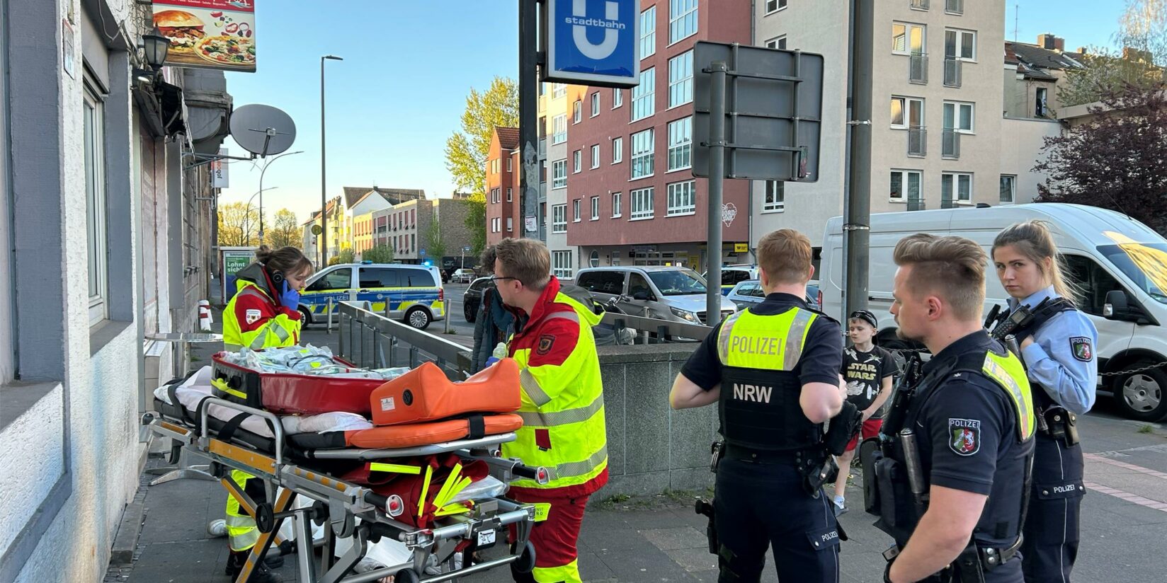 Frau am Dortmunder Hafen niedergeschlagen
