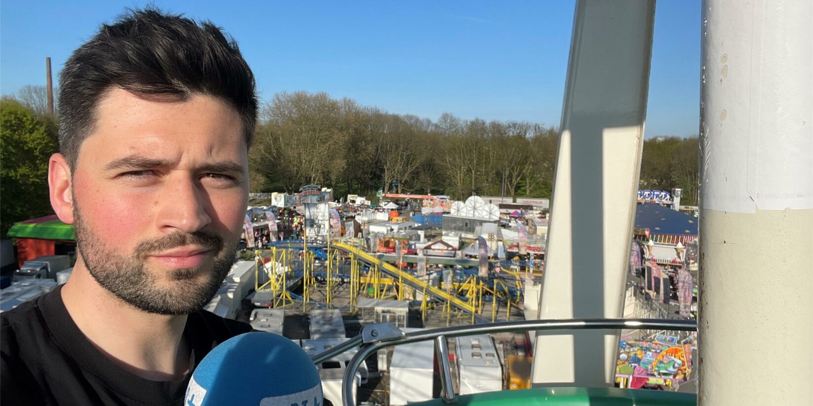 Kirmes Dortmund 2025: Fredolino aus der Vogelperspektive