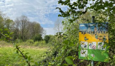 Ehemaliger Spielplatz in Dortmund-Wickede schlummert im Dornröschenschlaf