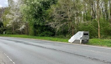 Superblitzer steht an der Stadtgrenze zu Dortmund