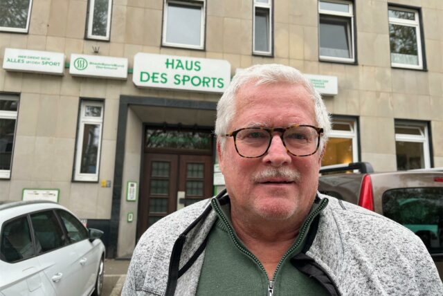 Thomas Friedhoff, Vorstandsvorsitzender des Stadtsportbundes, fürchtet Schlimmes für die Sportwelt Dortmund.