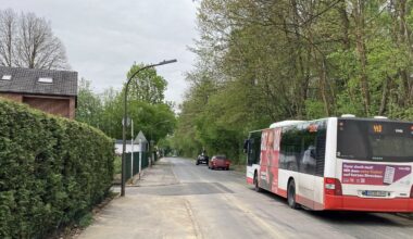 Der Hacheneyer Kirchweg in Hacheney ist wieder frei