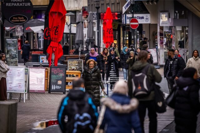 Impressionen von der Brückstraße an einem Mittwochnachmittag im November 2024.