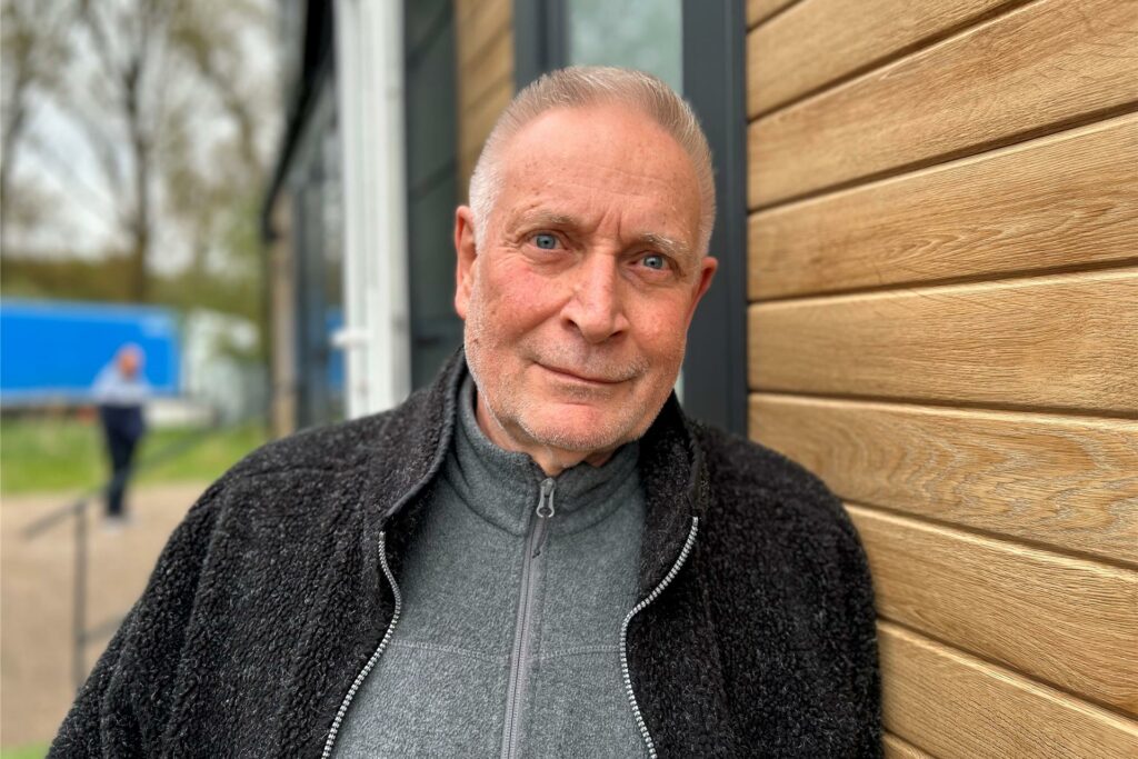 Bernd Oesigmann würde gerne in ein Tiny House in Sölde ziehen.