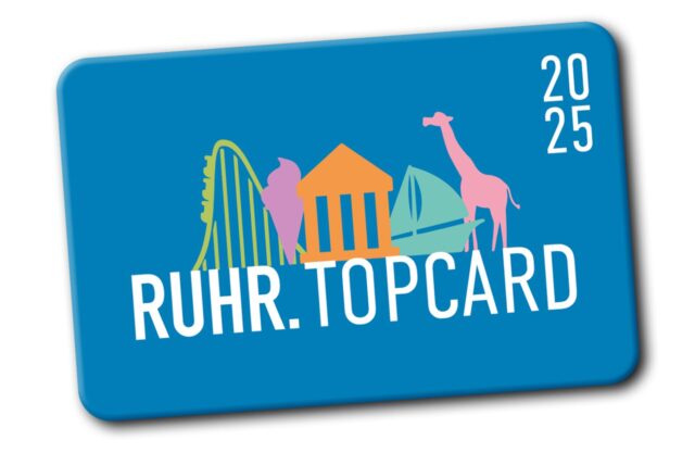 Mit der RUHR.TOPCARD besucht ihr über 150 Ausflugsziele im Ruhrgebiet und der Umgebung.