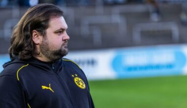 Thomas Sulewski, BVB-Frauen-Trainer, blickt auf das Derby