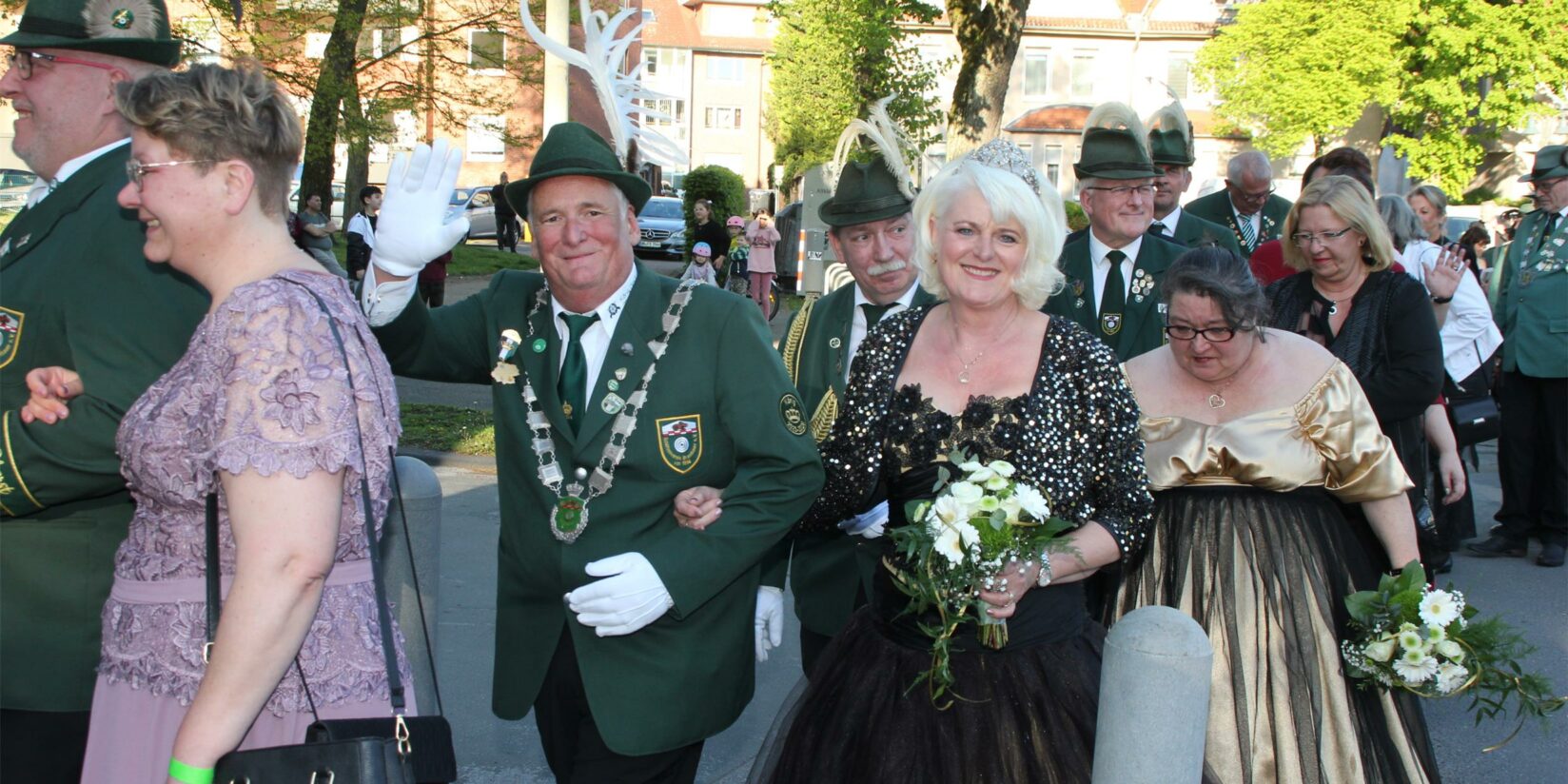 Viele Bilder vom Königsball des Schützenvereins Lünen-Brambauer: Halbzeit der Regentschaft