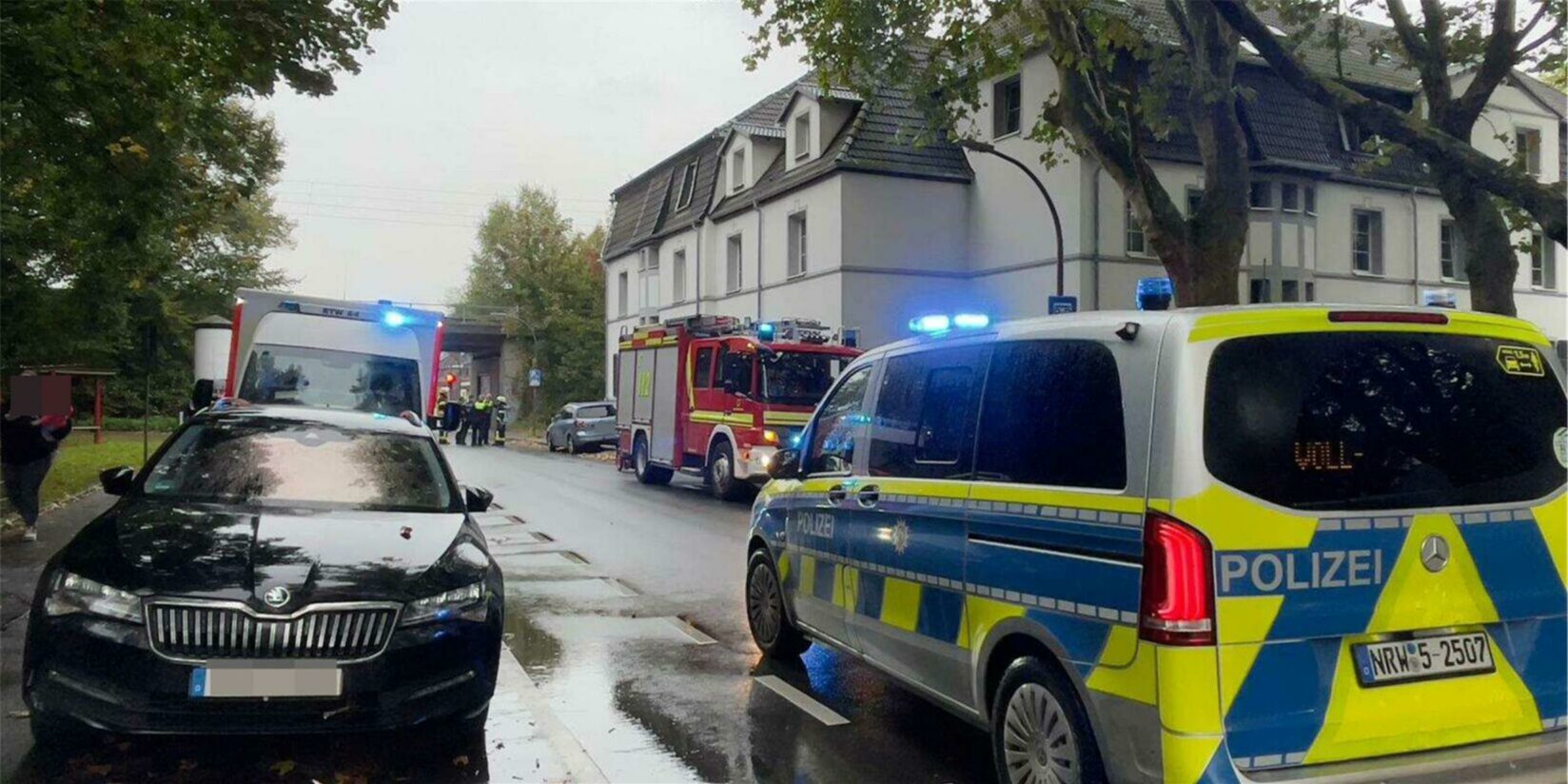 Lunte führte quer durch die Wohnung