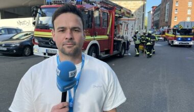 Brand im Saturn-Parkhaus in der Dortmunder City