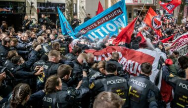 1. Mai: Linksautonome, Nazi-Aufmärsche und Gewerkschaftsdemos