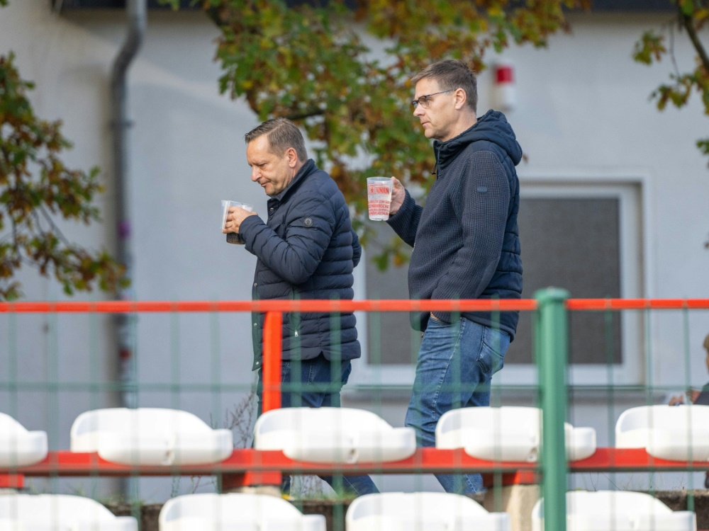 Heldt (l.) arbeitet eng mit Ruhnert (r.) zusammen (Foto: IMAGO / Matthias Koch/IMAGO / Matthias Koch/SID/IMAGO/Matthias Koch)