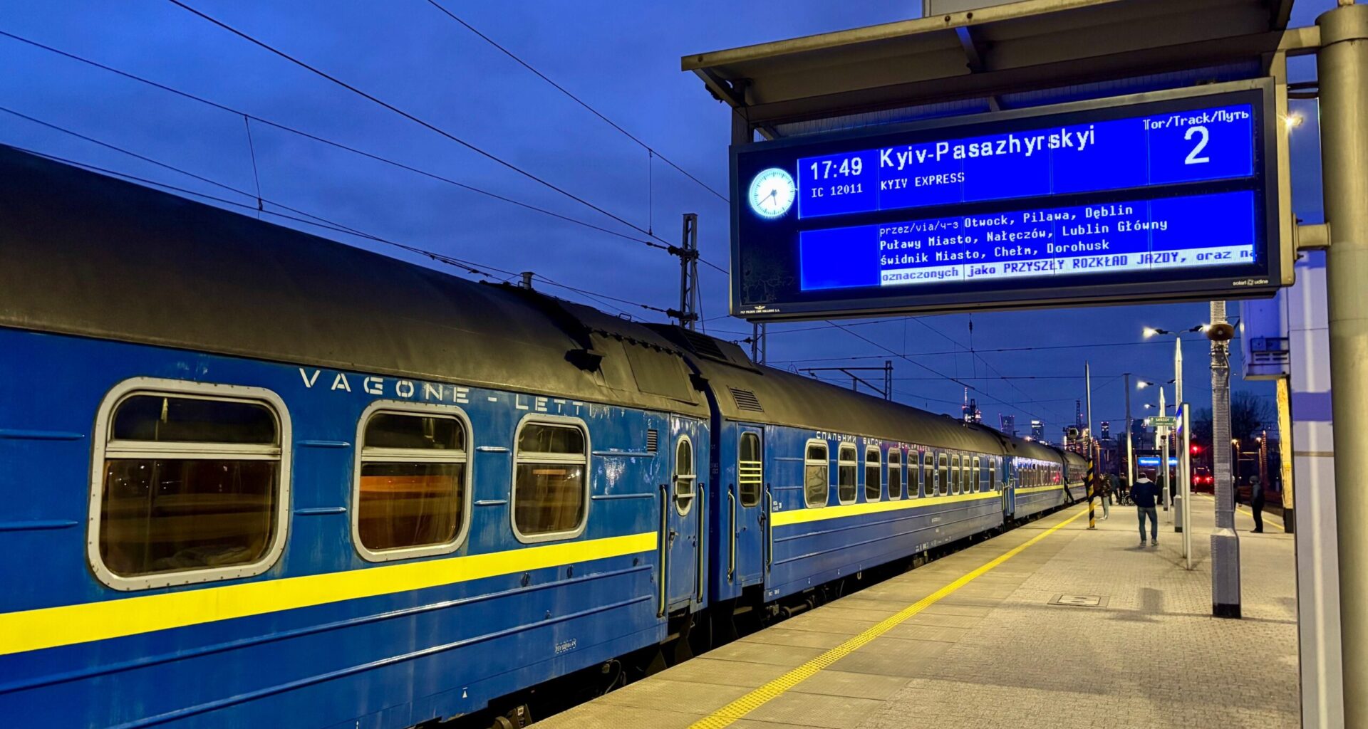 16 Stunden Nachtzug in die Ukraine – so war die Fahrt mit dem Kyiv-Express