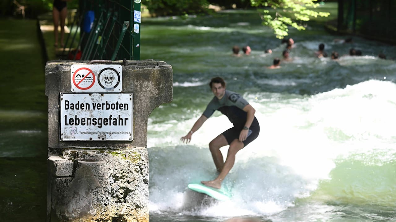 München: Unter dieser Surf-Welle lauert eine tödliche Gefahr | Regional