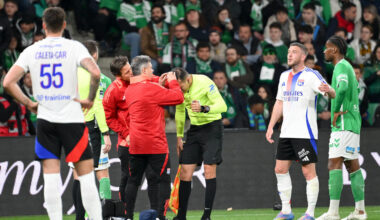 Eklat bei Derby in Frankreich