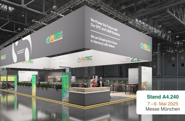 INTEC Energy Solutions stellt auf der INTERSOLAR Europe 2025 aus