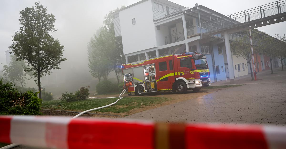 Brand auf dem Lerchenberg: Großeinsatz der Feuerwehr