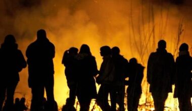 Osterfeuer in Herne - Radio Herne