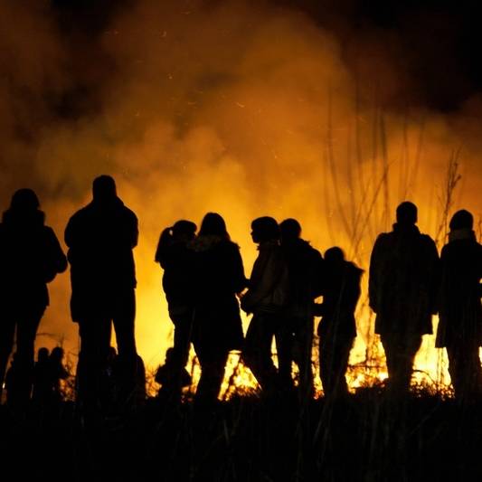 Osterfeuer in Herne - Radio Herne