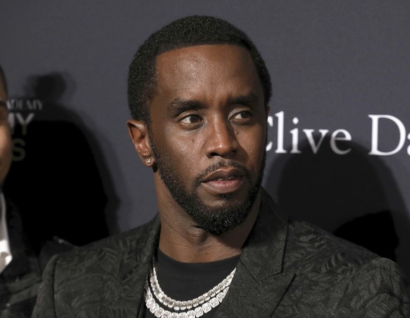 FILE - Sean Combs arrives at the Pre-Grammy Gala And Salute To Industry Icons at the Beverly Hilton Hotel on Saturday, Jan. 25, 2020, in Beverly Hills, Calif. (Photo by Mark Von Holden/Invision/AP, Fi ...