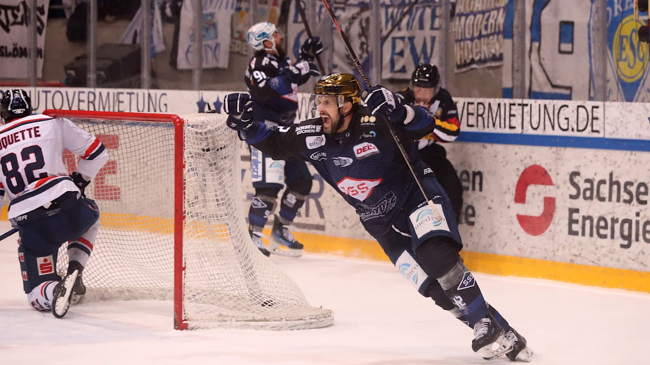 Eishockey: Dresdens 8-Sekunden-Matchpucks fürs DEL2-Finale | Sport