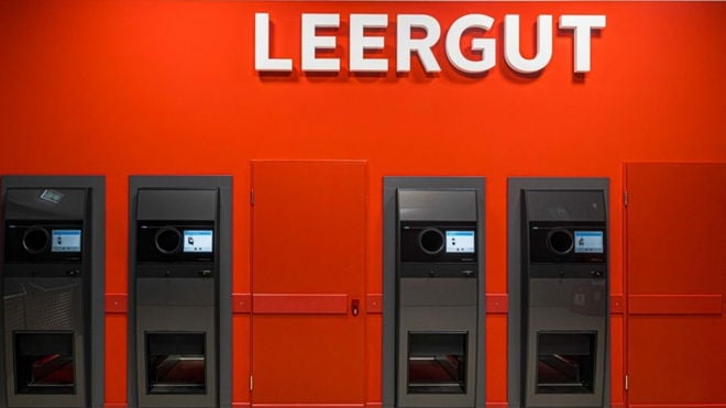 Supermarkt, Recycling, Einkaufen, Automat, Rückgabe, Kaufland, Pfand, Leergut