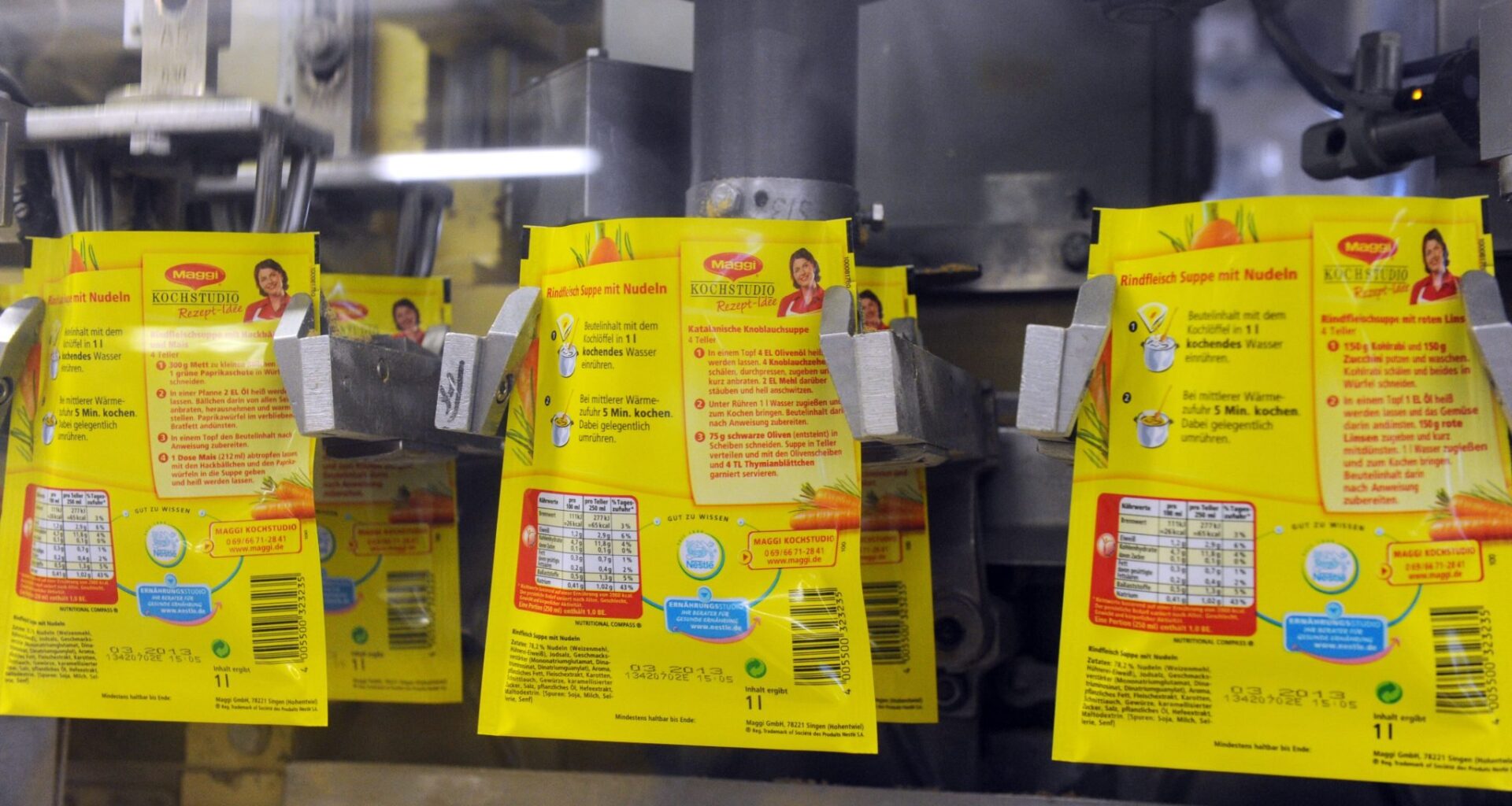 Maggi startet Rückruf für 5 Minuten Terrine und Tütensuppe – Fremdkörper enthalten