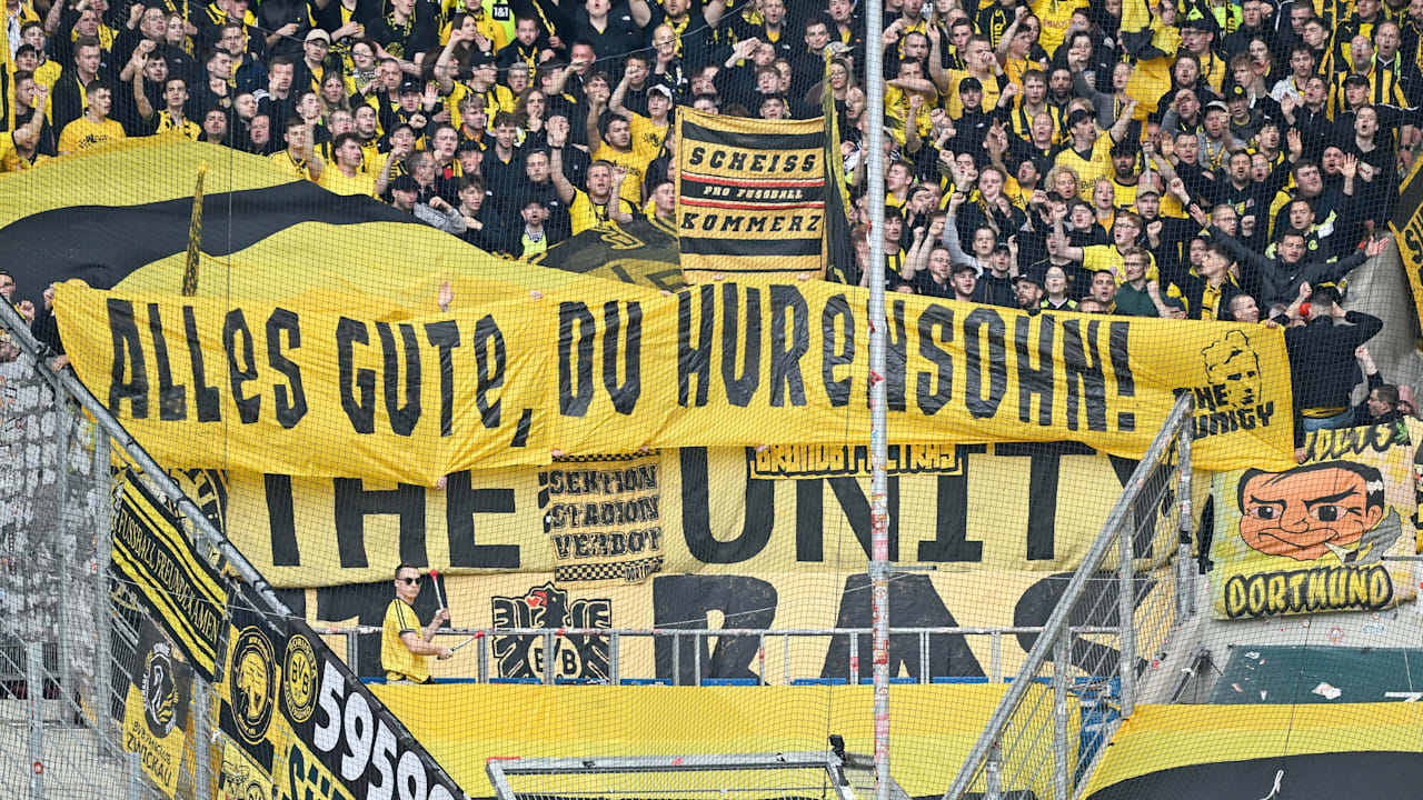 Bundesliga: Skandal-Plakat der BVB-Fans zum Hopp-Geburtstag | Sport