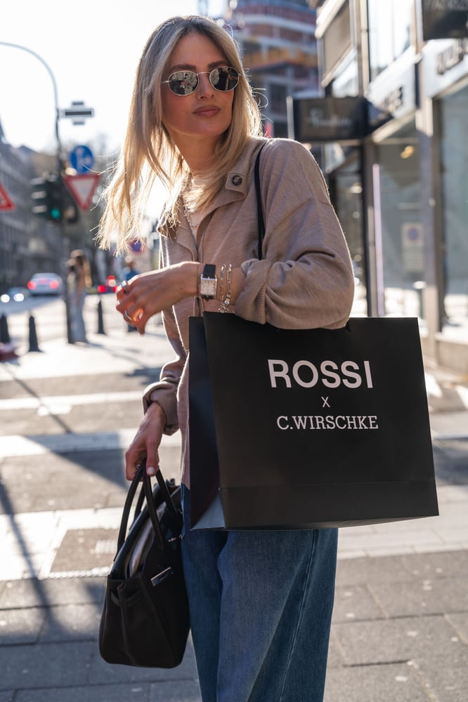 Auch Kathrin Bommann war zu Gast bein Launch-Event von Rossi und C. Wirschke.