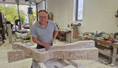 Bildhauer Frank Teufel feiert mit Atelier 25. Jubiläum