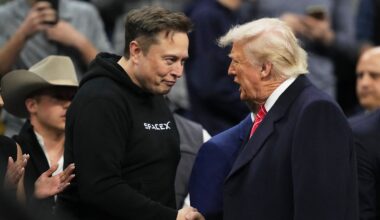 Elon Musks Firma SpaceX soll gute Karten beim Bau des Raketenabwehrschilds "Golden Dome" haben