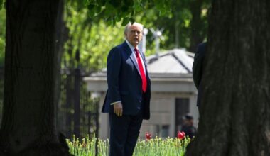 Umfrage zu 100 Tagen im Amt: Trumps Zustimmungswerte im Sinkflug