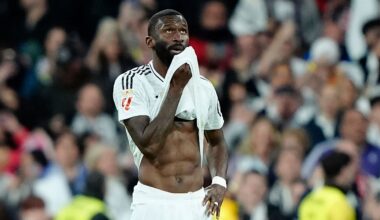 Nach Eklat im Pokalfinale: Spanischer Verband verkündet Strafe für Real Madrids Antonio Rüdiger - SPOX