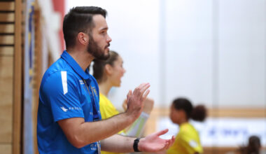 Trainer Erik Töpfer (HC Leipzig). Foto: Jan Kaefer